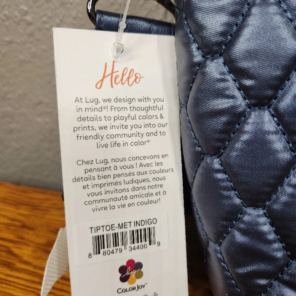 Lug Tiptoe Mini Quilted Crossbody - Picture 2 of 4